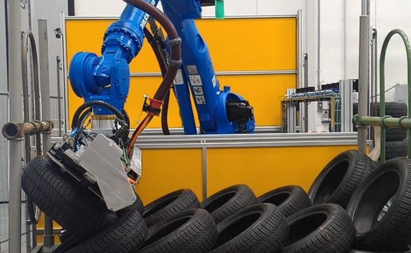 Bin picking robotizzato con visione 3D - prelievo da cassone