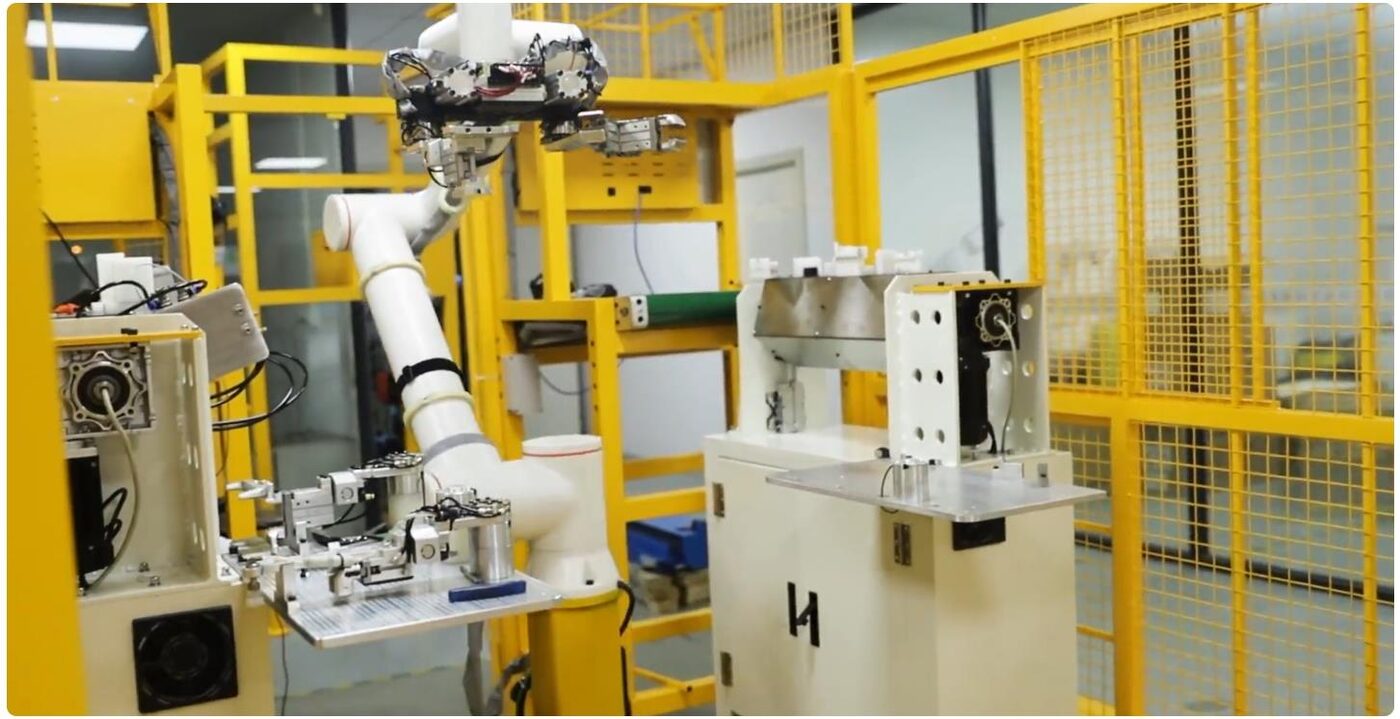 Cobot ITFR per controllo qualità