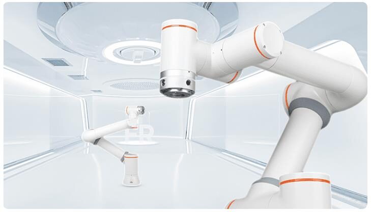 Robot collaborativo ITFR design pulito per ambienti industriali