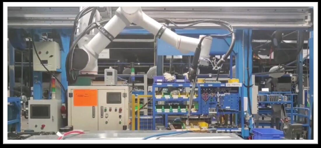 Cobot ITFR per videoispezione controllo qualità