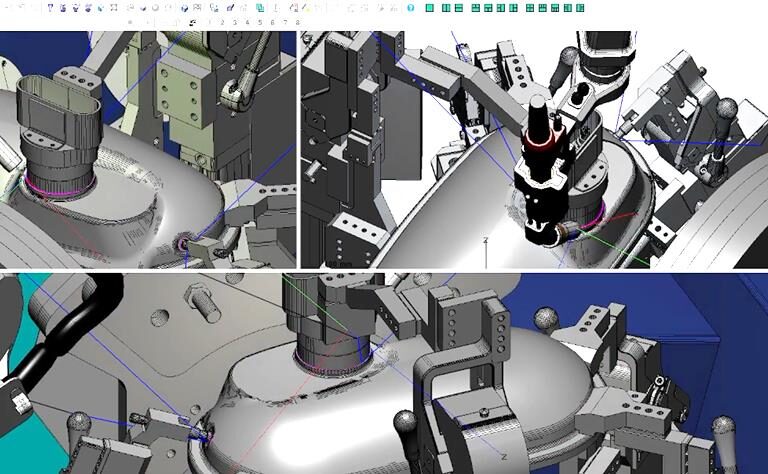 Software di simulazione per ottimizzazione consumi e tempi ciclo robot